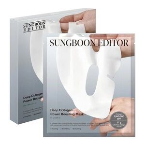 4 pack - Sungboon Editor Deep Collagen Power Boosting Mask Korean beauty kbeauty